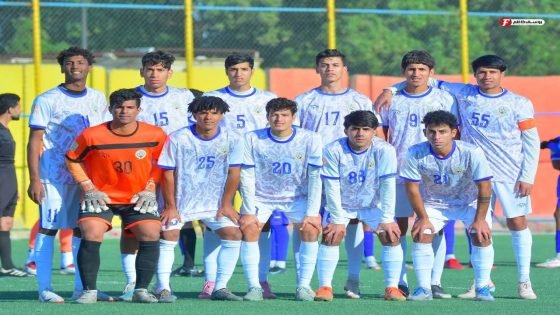 برباعية ..البحري يجتاز الحدود ويتصدر الدوري العراقي بكرة القدم تحت 21 عام . /علاء عبد طاهر/