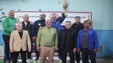 أمانة بغداد يتوج بلقب بطولة أندية العراق بالمصارعة الحرة للمتقدمين /علاء عبد طاهر/