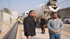 نائب محافظ البصرة يتفقد مشروع تطوير منطقة ميتان قرب القصور الحكومية