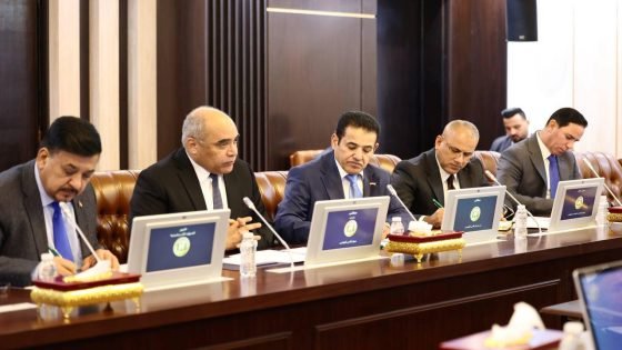 اللجنة العليا المسؤولة عن ملف مخيم الهول تعقد اجتماعها الـ (63) ، بحضور مستشار الأمن القومي، السيد قاسم الأعرجي، وأعضاء اللجنة