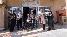 مهندس زراعي من ذوي الاحتياجات الخاصة يقود حملة توعوية لمناهضة التطرف في البصرة