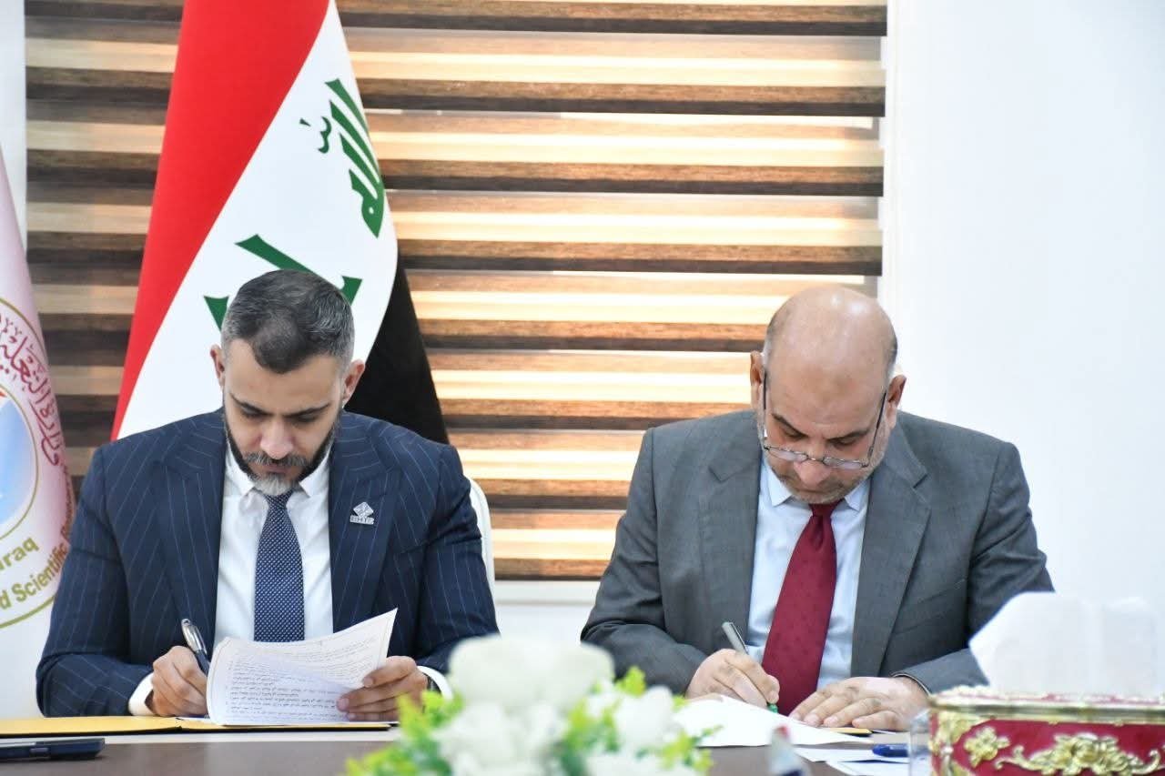 جامعة الفرات الأوسط التقنية توقّع اتفاقية تعاون مع شركة بيت الحكمة للتدريب والاستشارات 2 WhatsApp Image 2026 01 25 at 12.59.54 PM