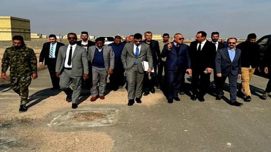 مدير هيئة الحشد الشعبي في البصرة يتفقد مقاطعة (55) تمهيدًا لتوزيعها على عوائل الشهداء