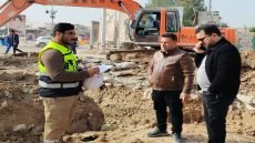 متابعة ميدانية لتعزيز البنى التحتية في مركز ميسان
