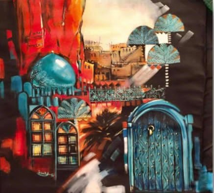 حين تحكي المدينة ذاكرتها بالألوان: لوحة سلمى العلاق / د. عقيل فائق السعود 3 download