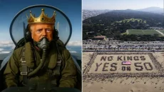 مظاهرات “لا للملوك” تكتسح أميركا وترامب يسخر في فيديو مثير