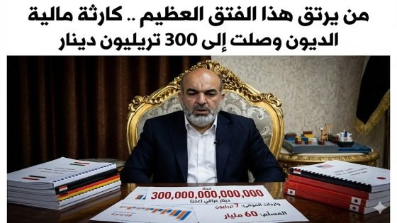 من يرتق هذا الفتق العظيم .. كارثة مالية بالأرقام.. الحسيني: الديون وصلت إلى 300 تريليون دينار