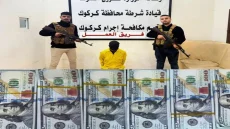 مصرع سائق واعتقال شخص بحوزته 70 ألف دولار مزيف في كركوك