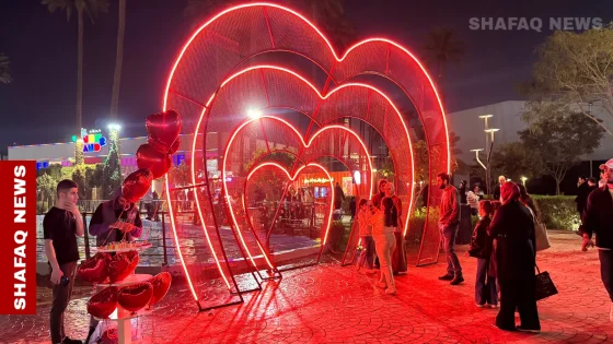 في عيد الحب.. العشاق “يقفلون حبهم” على شباك معدني في بغداد