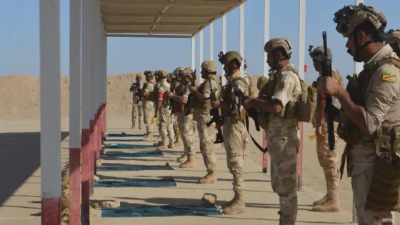 بعد إصابة مدني.. إغلاق ميادين الرمي داخل معسكر K1 في كركوك