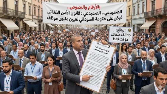 بالأرقام والنصوص.. الصميدعي : قانون  الأمن الغذائي فرض على حكومة السوداني تعيين مليون موظف”