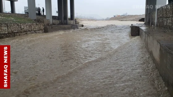 كركوك: إجلاء أكثر من 20 عائلة حاصرتها السيول