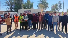 موظفو وعمال النظافة في ديالى يحتجون على استقطاع رواتبهم للشهر الثاني