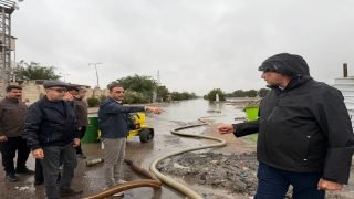العامري: متابعة ميدانية لتصريف مياه الأمطار في البصرة مع تخصيص الرقم (911) لاستقبال شكاوى المواطنين