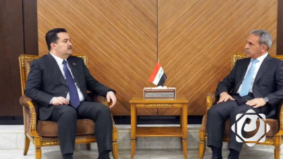 سقوط قذيفة قرب منزل فائق زيدان أثناء اجتماع مع السوداني