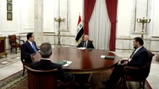 الرئاسات العراقية الأربع تؤكد رفض استخدام أراضي البلاد للاعتداء على دول الجوار