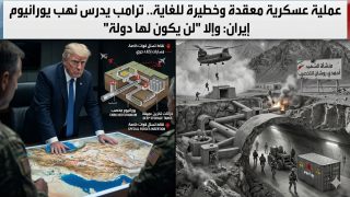 عملية عسكرية معقدة وخطيرة للغاية..ترامب يدرس نهب يورانيوم إيران: وإلا “لن يكون لها دولة”