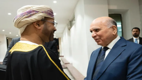 اتفاق عراقي-عُماني على تحرك دبلوماسي لإنهاء الحرب بالمنطقة