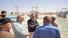 نائب محافظ البصرة يتفقد قناة البدعة ويؤكد تحسن الإطلاقات المائية