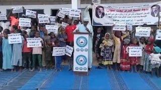 وقفة احتجاجية في تشاد رفضا للعدوان على ايران ومبايعة للامام مجتبى الخامنئي