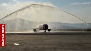 استئناف الرحلات الجوية في مطار مام جلال الدولي بعد توقف لأكثر من 40 يوماً