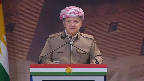 رسالة شديدة اللهجة من مسعود بارزاني بعد الهجمات المتكررة على كردستان