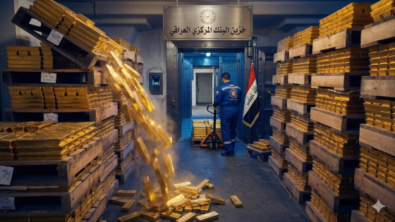 تحذيرات من المساس بالملاذ الآمن..الضغوط المالية تهدد احتياطي الذهب في العراق وتضع الاستقرار الاقتصادي على المحك