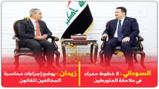 السوداني من مقر الاستخبارات: لا خطوط حمراء في ملاحقة المتورطين  وزيدان يوضح إجراءات محاسبة المخالفين للقانون