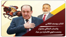 الكلابي يرد شائعة تلو أخرى ..وتساب المالكي مفتوح وجسده قوي كالحارث بن عباد” الذي بلغ الثمانين لكنه هزم فارس العرب الزير سالم وقتله