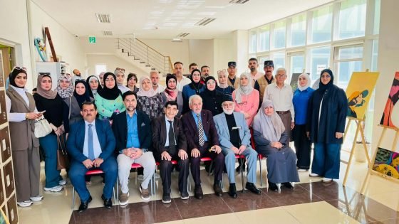 إبداع يتجدد في بسماية… معرض فني تتصدره مواهب طالبات اعدادية بسماية المهنية للبنات