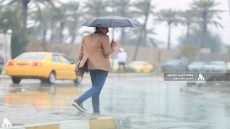 طقس العراق.. أمطار مصحوبة بـ”حالوب” بدءاً من الغد