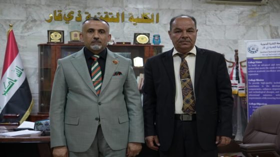 *** الكلية التقنية بذي قار صرحا علميا تضم قسما علميا الاول على مستوى الجنوب