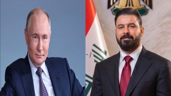 بوتين يهنئ الزيدي بنيل الثقة ويؤكد تطلعه لتعزيز التعاون الثنائي