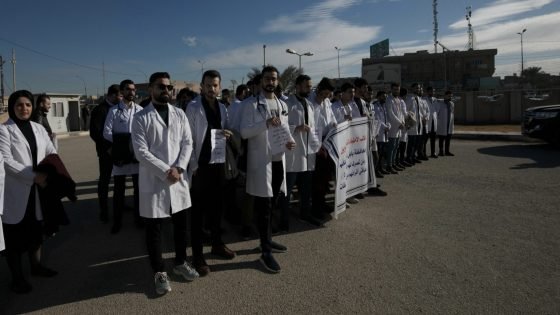 ممثلية أطباء العراق تعلن تعليق العمل التام في المستشفيات
