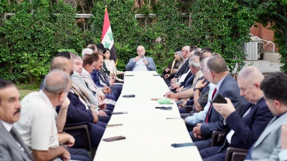 قوى مدنية تعلن من منزل علاوي دعمها للزيدي