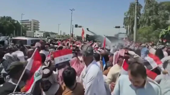 تفريق احتجاجات الفلاحين في بغداد.. مطالبات بالمحاسبة واعتذار رسمي