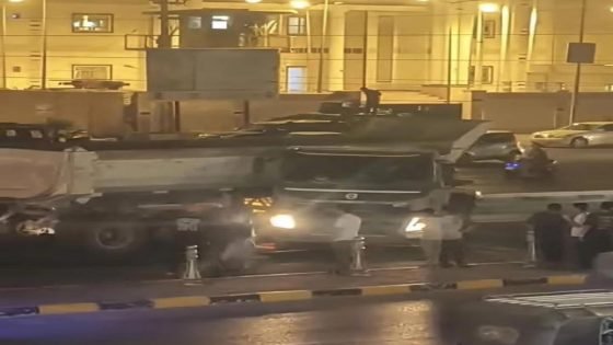 حادث سير جديد أمام قيادة شرطة ميسان يثير الجدل حول المطبات المستحدثة