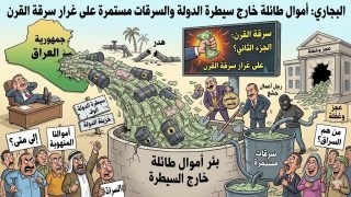 البجاري: أموال طائلة خارج سيطرة الدولة والسرقات مستمرة على غرار سرقة القرن