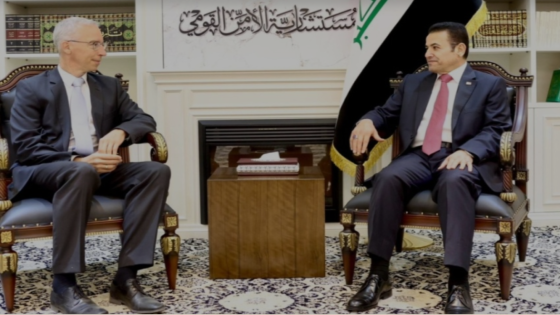 الأعرجي يبحث مع السفير الالماني التعاون الأمني ومواجهة الإرهاب