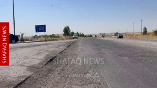 نينوى.. انتقادات لتوقف مشروع طريق الموصل – حمام العليل – الشورة