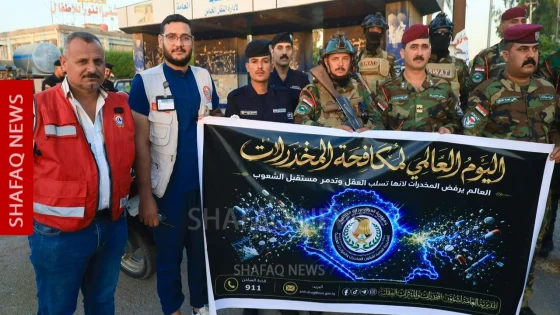 بابل.. مسيرة آلية وجولات توعوية استعداداً لليوم العالمي لمكافحة المخدرات