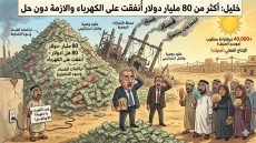 خليل: أكثر من 80 مليار دولار أُنفقت على الكهرباء والازمة دون حل