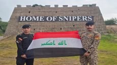 ضابط عراقي يحرز المرتبة الأولى في دورة عسكرية بباكستان