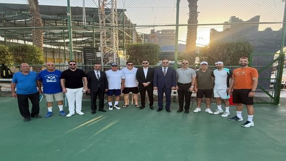 صروحٌ بغدادية بنكهة عالمية: افتتاح المرحلة الأولى من ملاعب التنس في نادي الصيد العراقي برؤية الدكتور حسنين معلة
