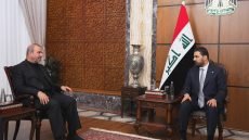 برغم انها شأن داخلي عراقي”، السفير آل صادق..إيران تسأل الزيدي عن نزع السلاح وتريد التحقيق: من قصف الخليج عبر العراق؟