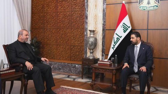 برغم انها شأن داخلي عراقي”، السفير آل صادق..إيران تسأل الزيدي عن نزع السلاح وتريد التحقيق: من قصف الخليج عبر العراق؟