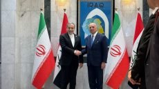 مؤتمر فؤاد حسين وعباس عراقجي..العراق يبلغ إيران: الحرب تضرنا.. تعالوا مع دول الخليج إلى بغداد لإنهائها