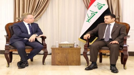 الأعرجي يؤكد للسفير الفرنسي:العراق يدعم مسارات الحوار والتفاهم للوصول إلى الاستقرار
