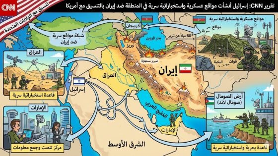 بينها العراق.. “إسرائيل” أنشأت قواعد سرية في دول عدة لمراقبة إيران