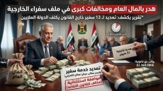 هدر بالمال العام ومخالفات إدارية ومالية في ملف سفراء وزارة الخارجية